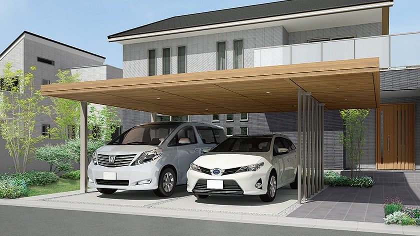 LIXIL Gルーフ カールーフタイプ 2台用の外観イメージ