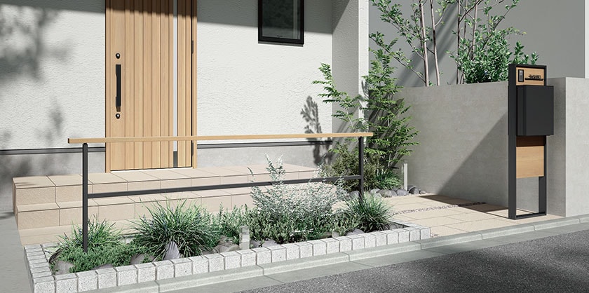LIXIL フェンスAL フェンス・目隠しの施工イメージ(福岡)