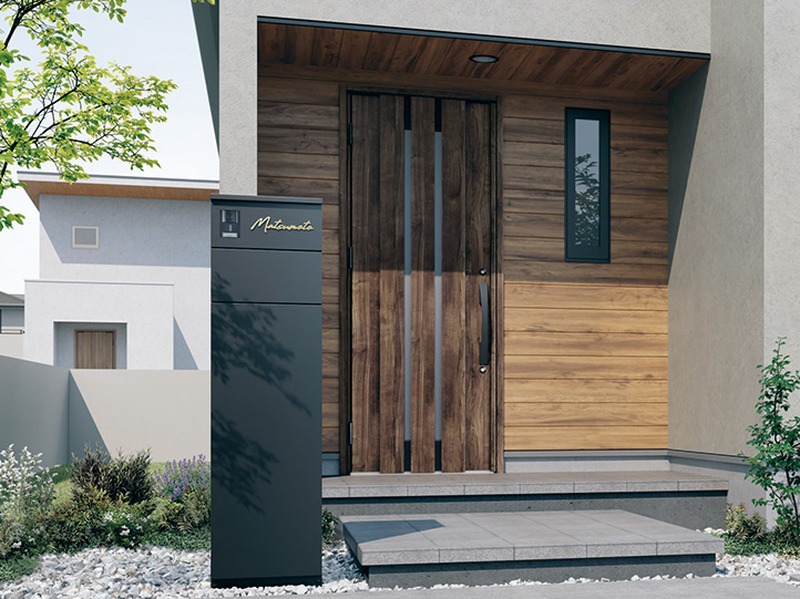 三協アルミ フレムスGrand 門柱・機能門柱の施工イメージ（福岡）