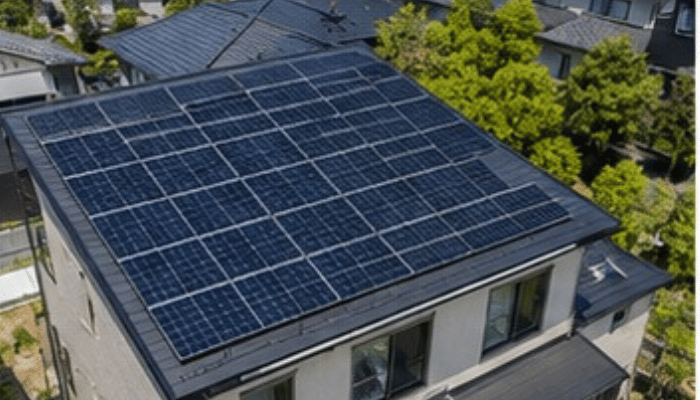 太陽光発電の施工例（福岡）