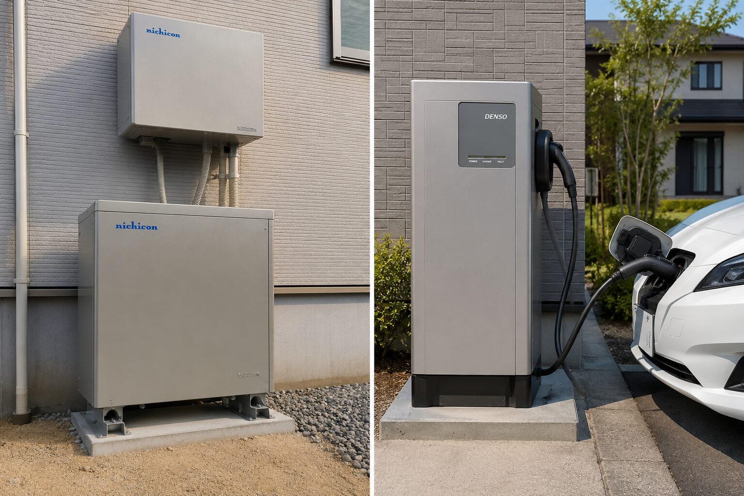 家庭用蓄電池の施工例（福岡）